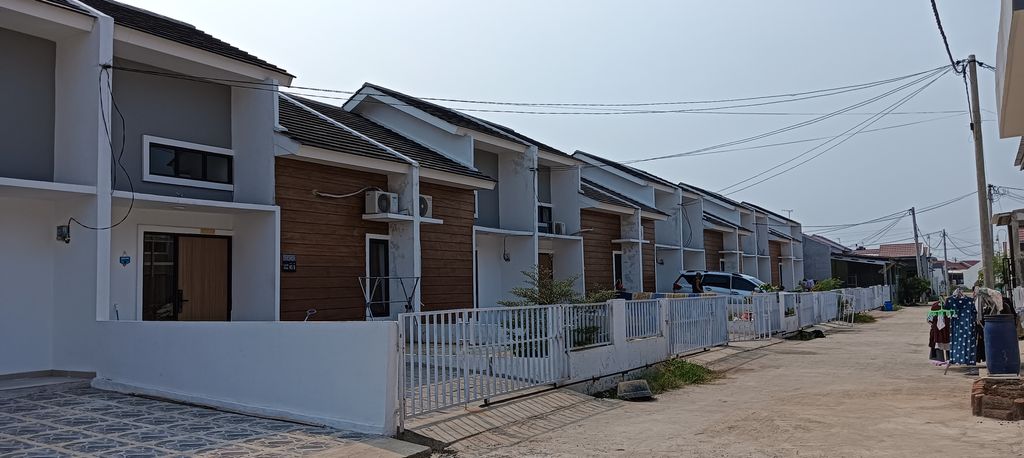 foto tampak rumah tipe 36/72 perumahan SHANAYA BINTANG RESIDENCE