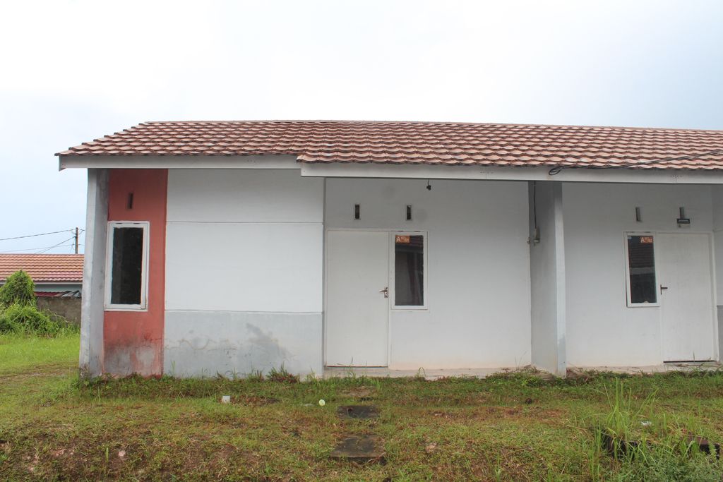 foto tampak rumah tipe Cempaka Khusus perumahan CitraRaya City Cluster Bukit Cempaka