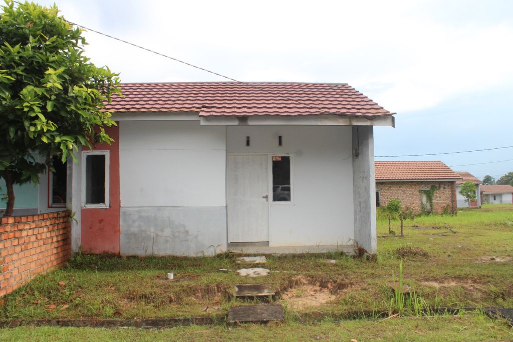 foto tampak rumah tipe Cempaka Sudut A8/05 perumahan CitraRaya City Cluster Bukit Cempaka