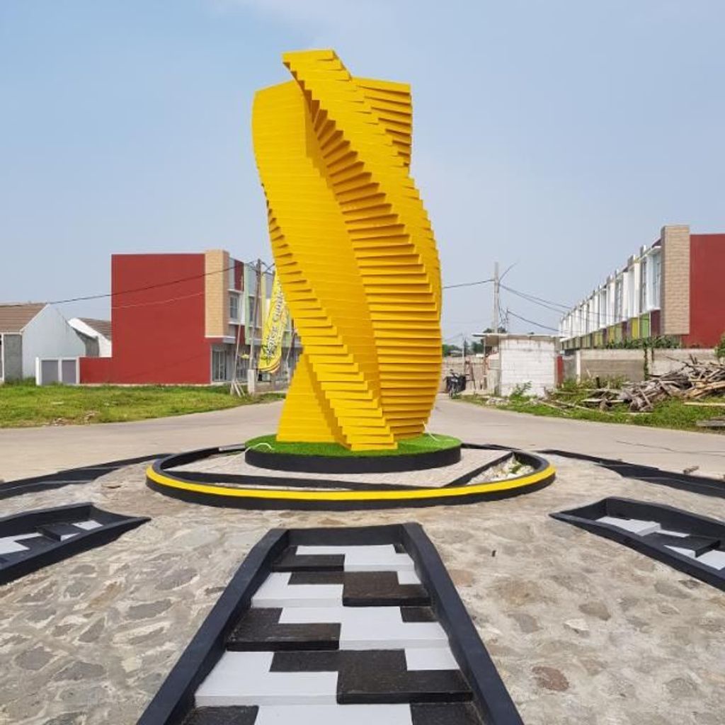 foto posisi tengah perumahan Rajeg Gardenia Ext