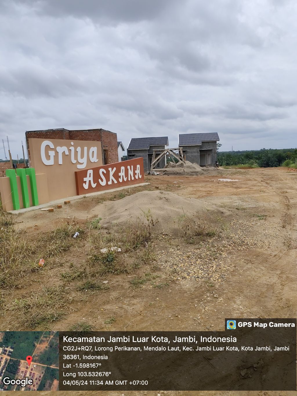 foto gerbang perumahan GRIYA ASKANA