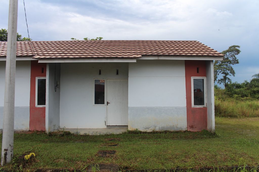 foto tampak rumah tipe Cempaka Khusus A09/01 perumahan CitraRaya City Cluster Bukit Cempaka
