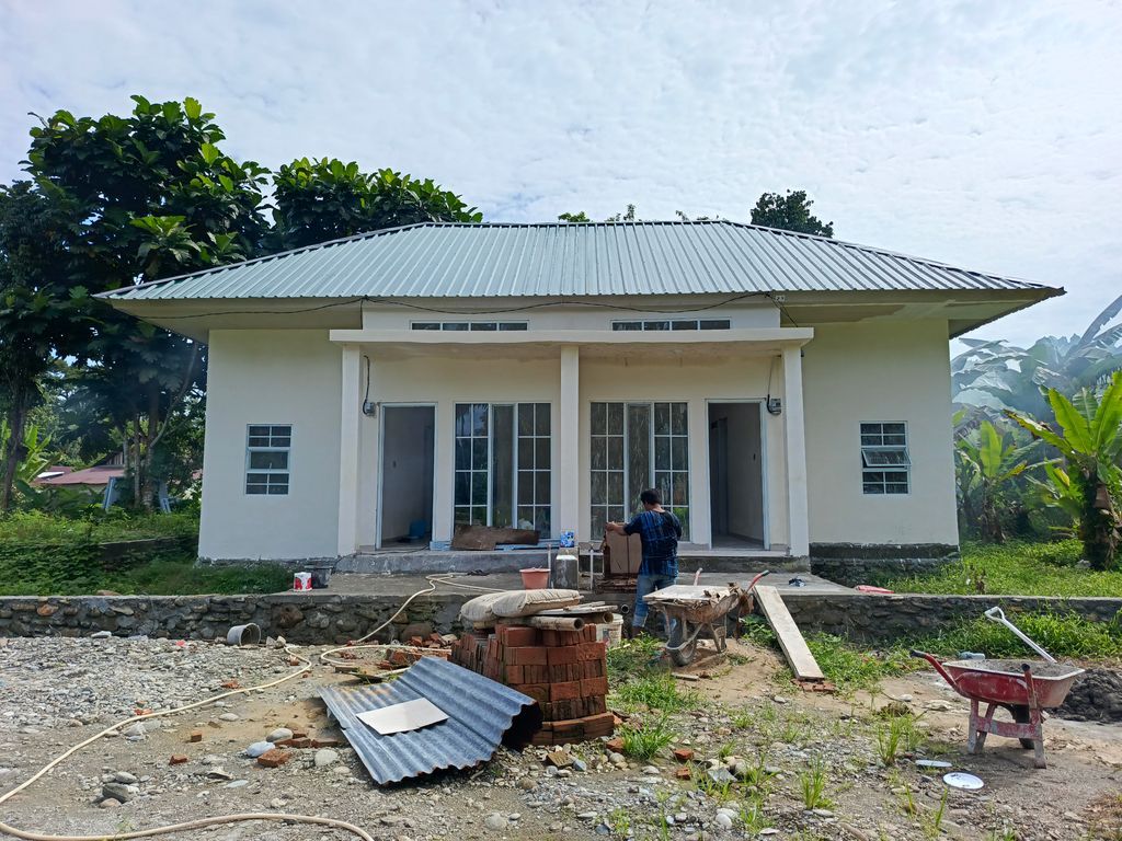 foto tampak rumah tipe 36 perumahan PERUMAHAN SEGITIGA EMAS TARENGGE