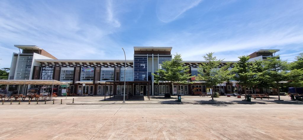 foto posisi tengah perumahan RUKO THE PLAZA - PANJIBUWONO CITY BEKASI