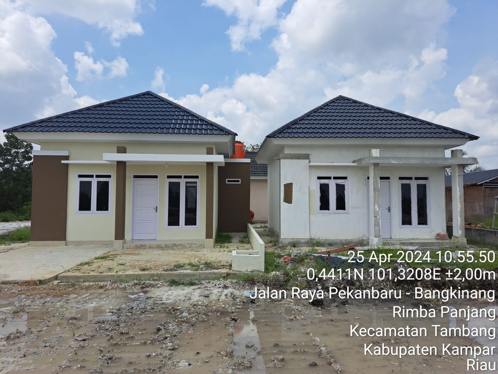 foto posisi tengah perumahan MAYANG ASRI RESIDENCE