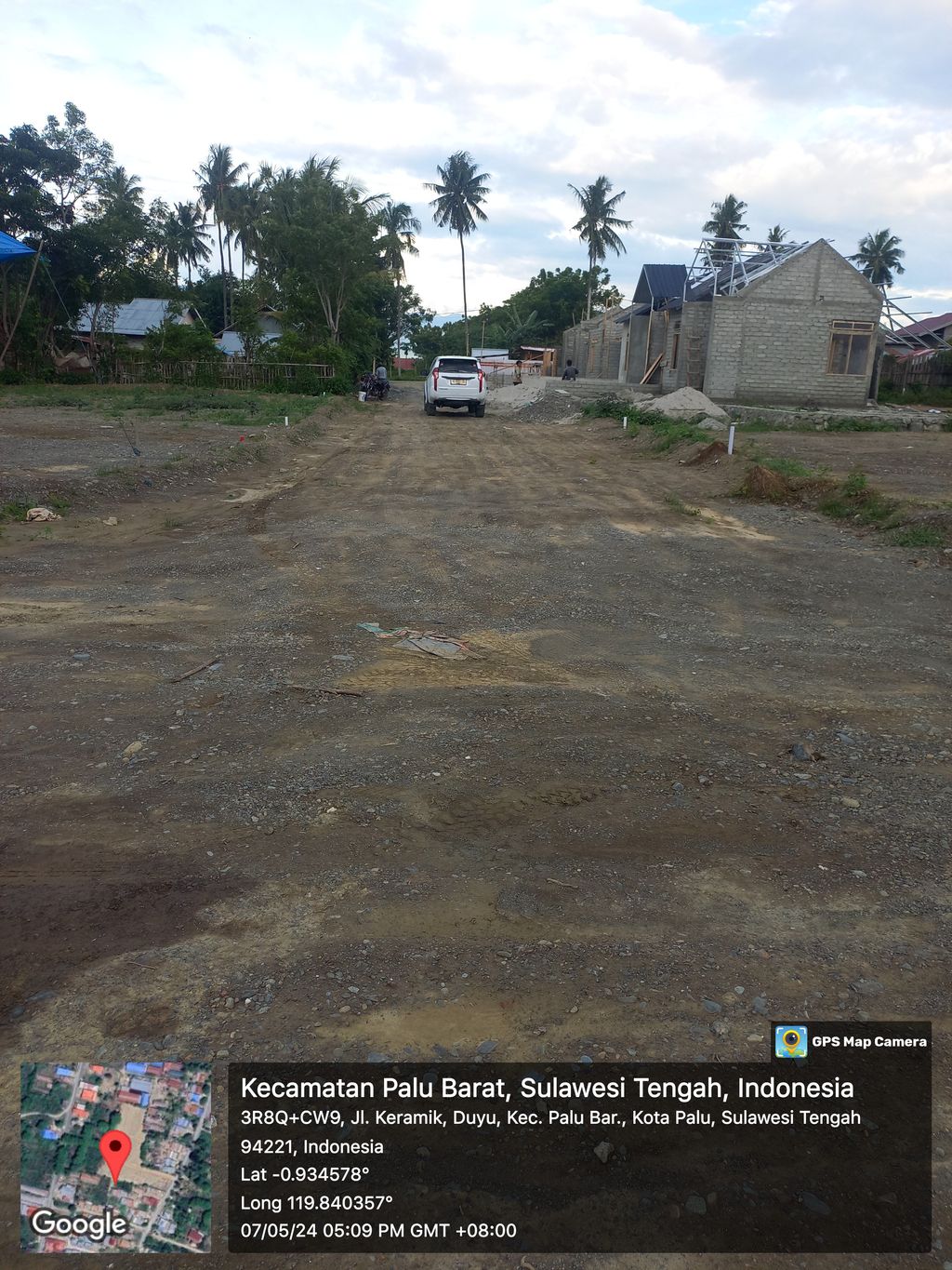 foto posisi tengah perumahan CLUSTER SKY HILLS