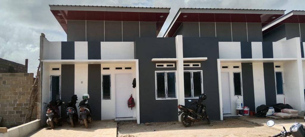 foto tampak rumah tipe 36 perumahan NILAM PERMATA RESIDENCE 2