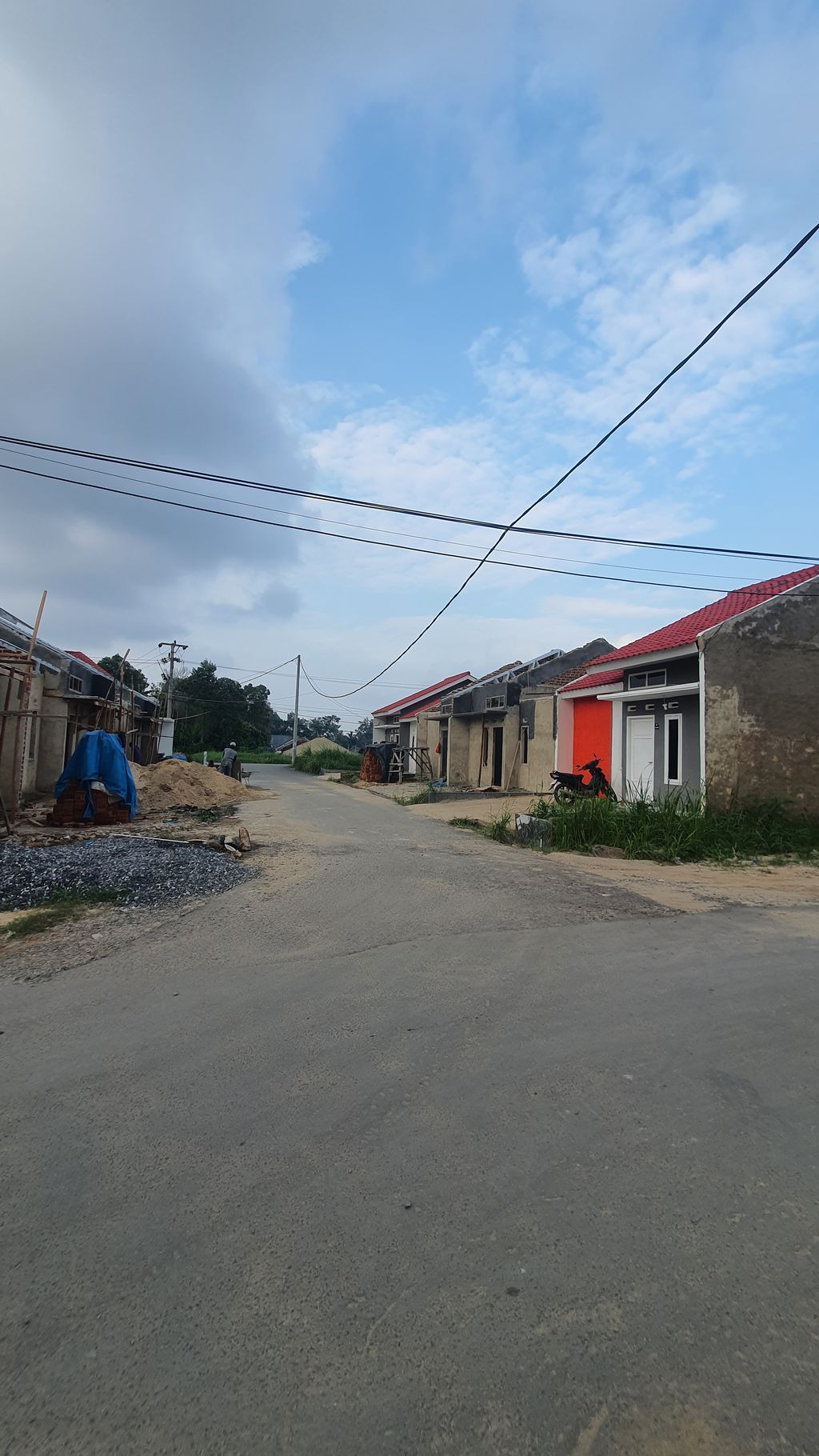foto posisi tengah perumahan Perumahan Cluster Kemiling Village