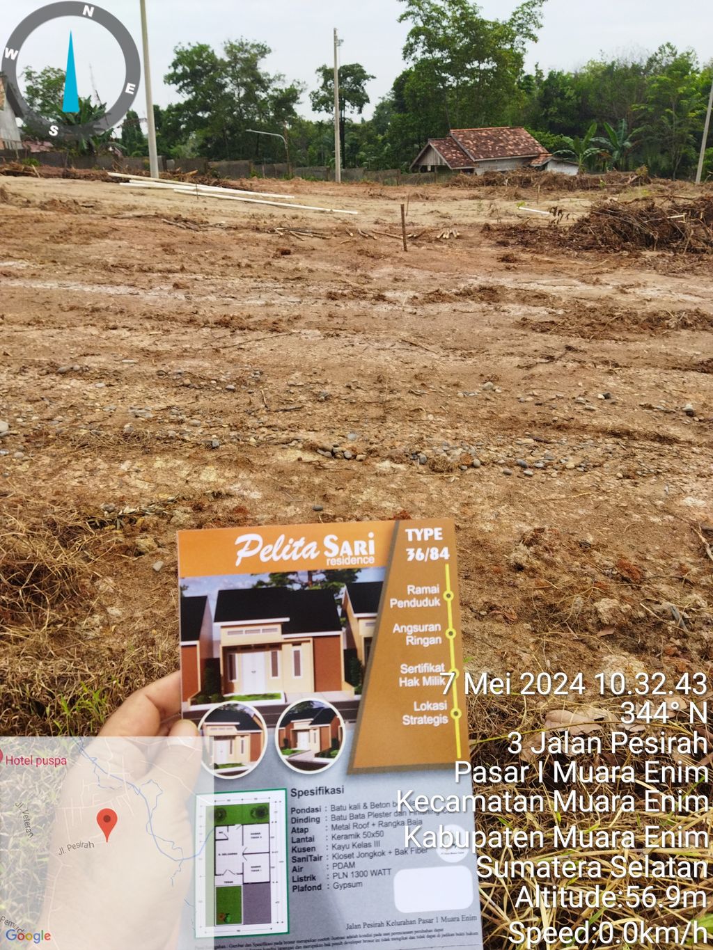 foto posisi tengah perumahan Perumahan Pelita Sari Residence