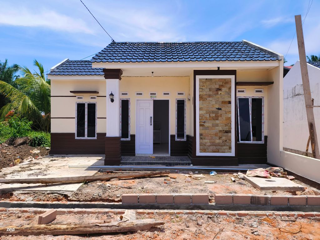 foto tampak rumah tipe 36 perumahan DEVINDO RAYA RESIDENCE 5 Tahap 2
