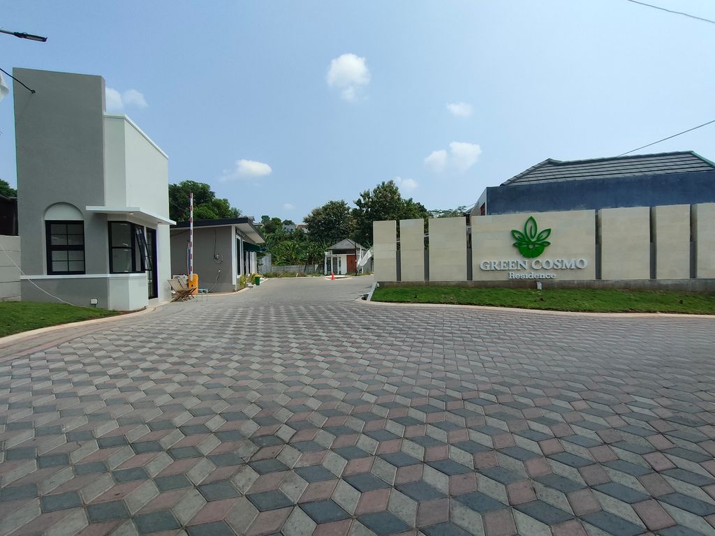 foto gerbang perumahan GREEN COSMO RESIDENCE