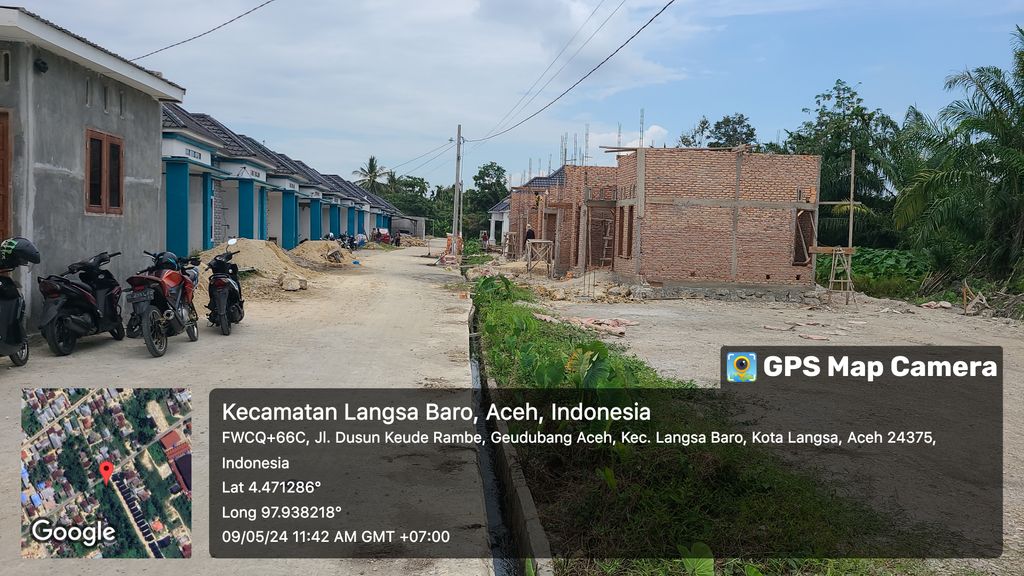 foto posisi tengah perumahan Adam Faiz Residence 8