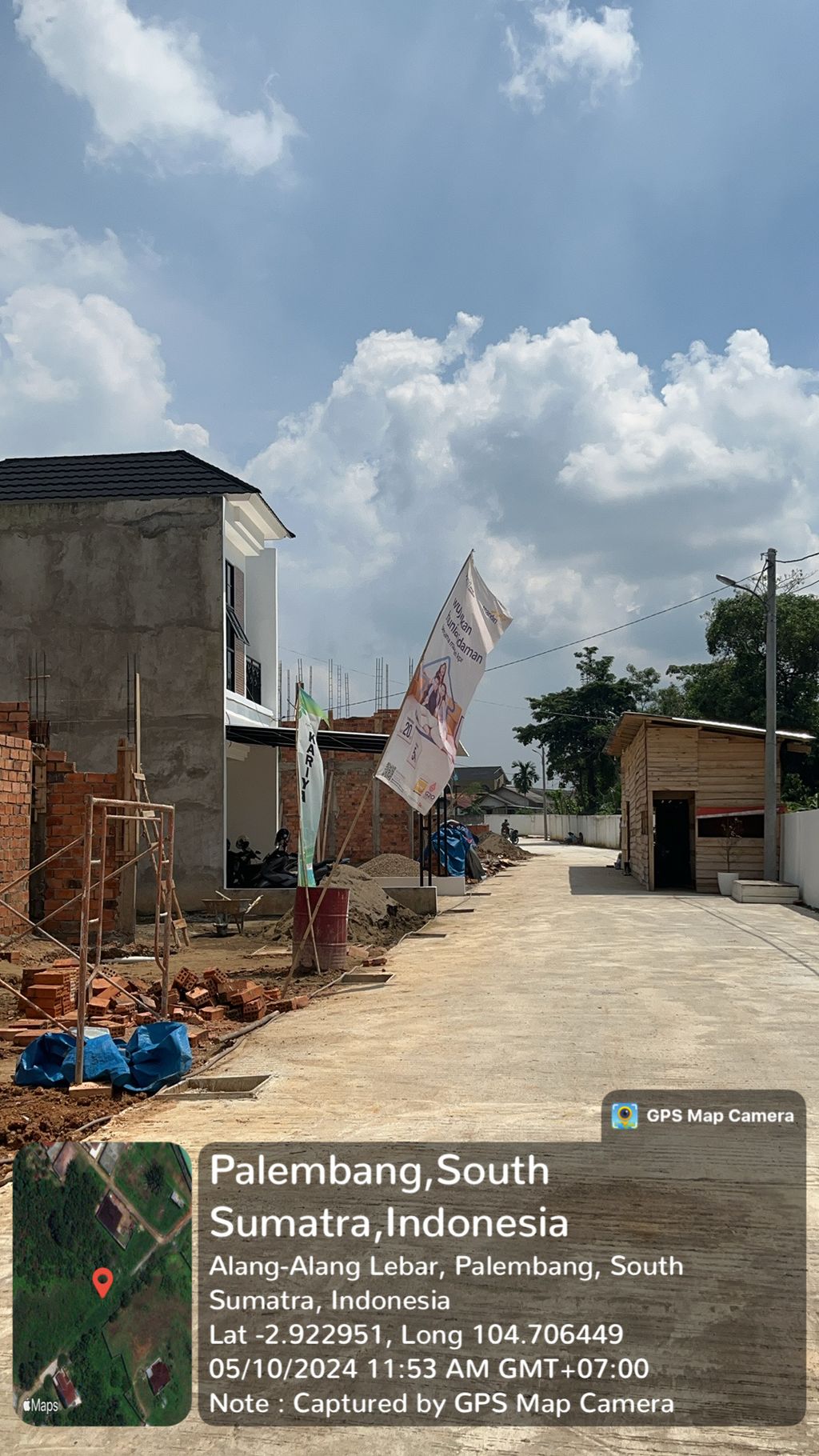 foto posisi tengah perumahan KARIYA PARK