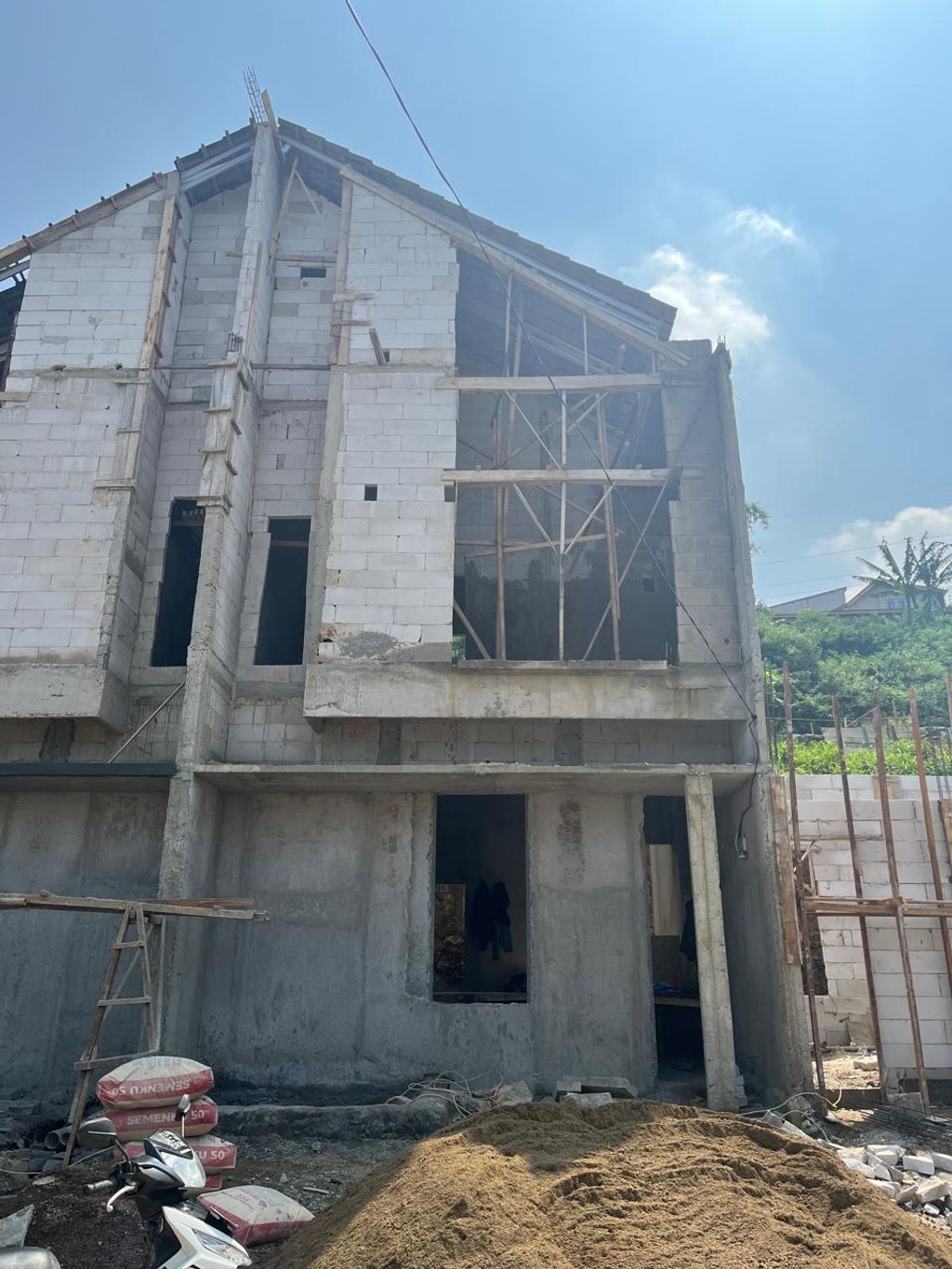 foto tampak rumah tipe 50 Compact - Minimalis (513) perumahan G-Land Padalarang Residence 3