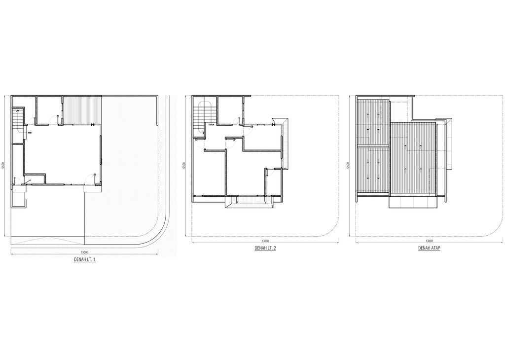 foto denah rumah tipe The Twelve 1243 Signature (11x12,5) perumahan AMEGA WESTPARC