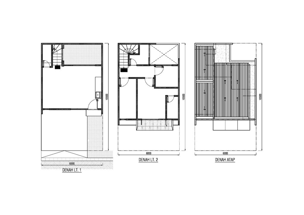 foto denah rumah tipe The Ten 1023 Basic (8x12,5) perumahan AMEGA WESTPARC