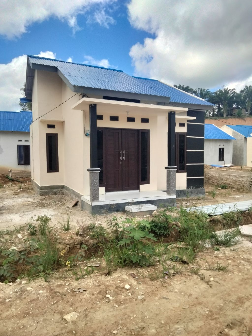 foto contoh rumah perumahan Perumahan Biru Permai Sotek