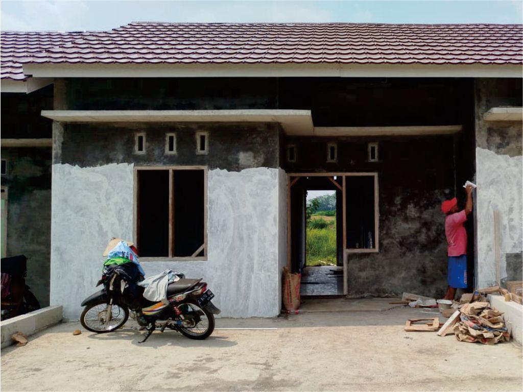 foto tampak rumah tipe 30-60 perumahan GRIYA PESONA SEJAHTERA