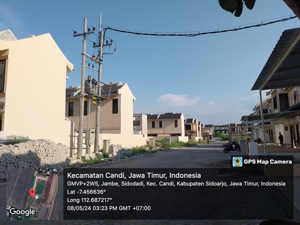 foto posisi tengah perumahan Citra Amanda Garden 2 Jeonju City