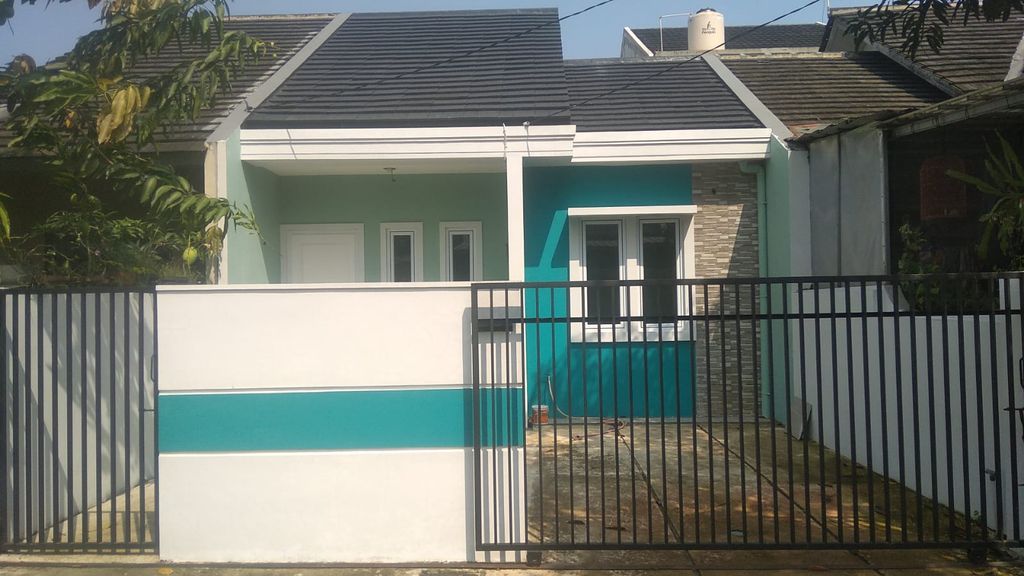 foto tampak rumah tipe CRYSTAL perumahan PAMULANG PARK RESIDENCE TAHAP 2