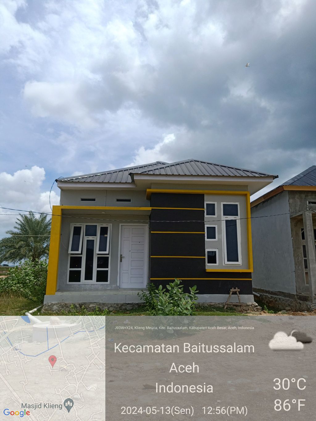 foto contoh rumah perumahan Geby Permai