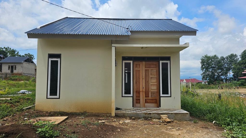foto tampak rumah tipe 36 perumahan GRIYA DEVIN MANDIRI II