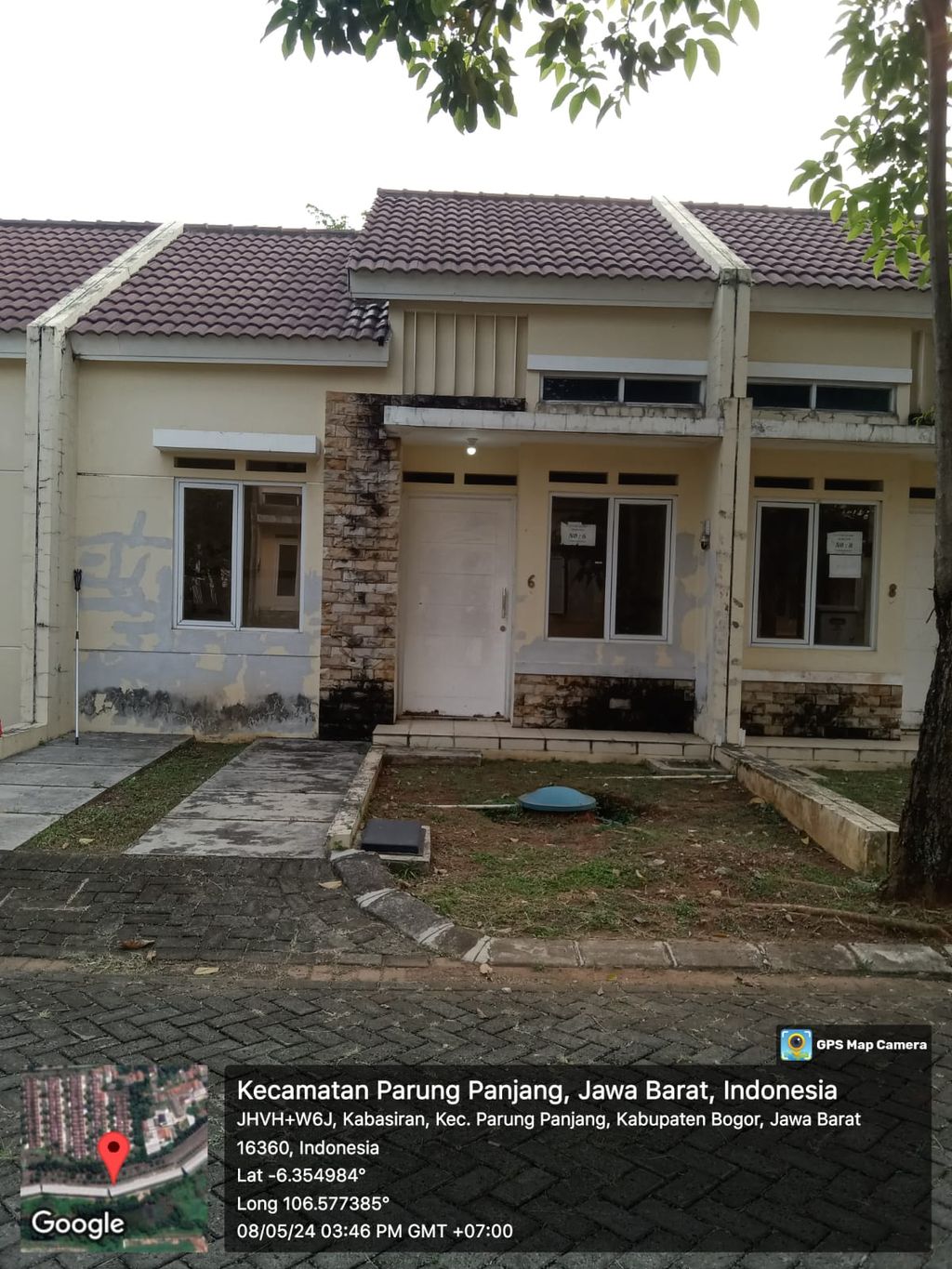 foto tampak rumah tipe 45/72 A1006 (Ready Stock) perumahan FOREST HILL - CL.SILVER