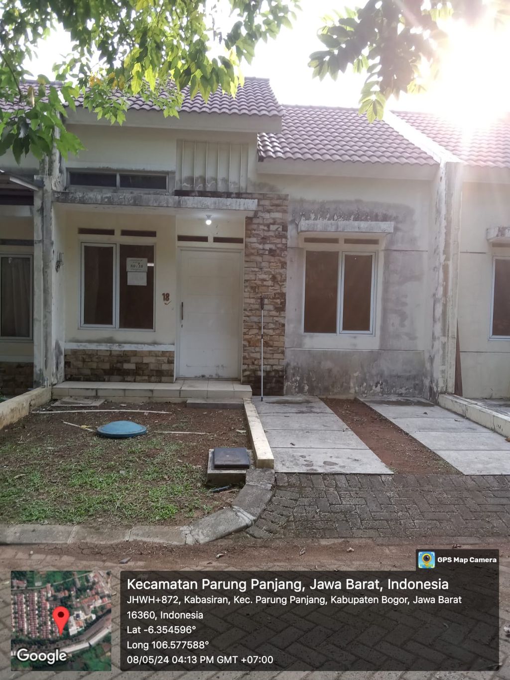 foto tampak rumah tipe 45/72 A1118 (Ready Stock) perumahan FOREST HILL - CL.SILVER