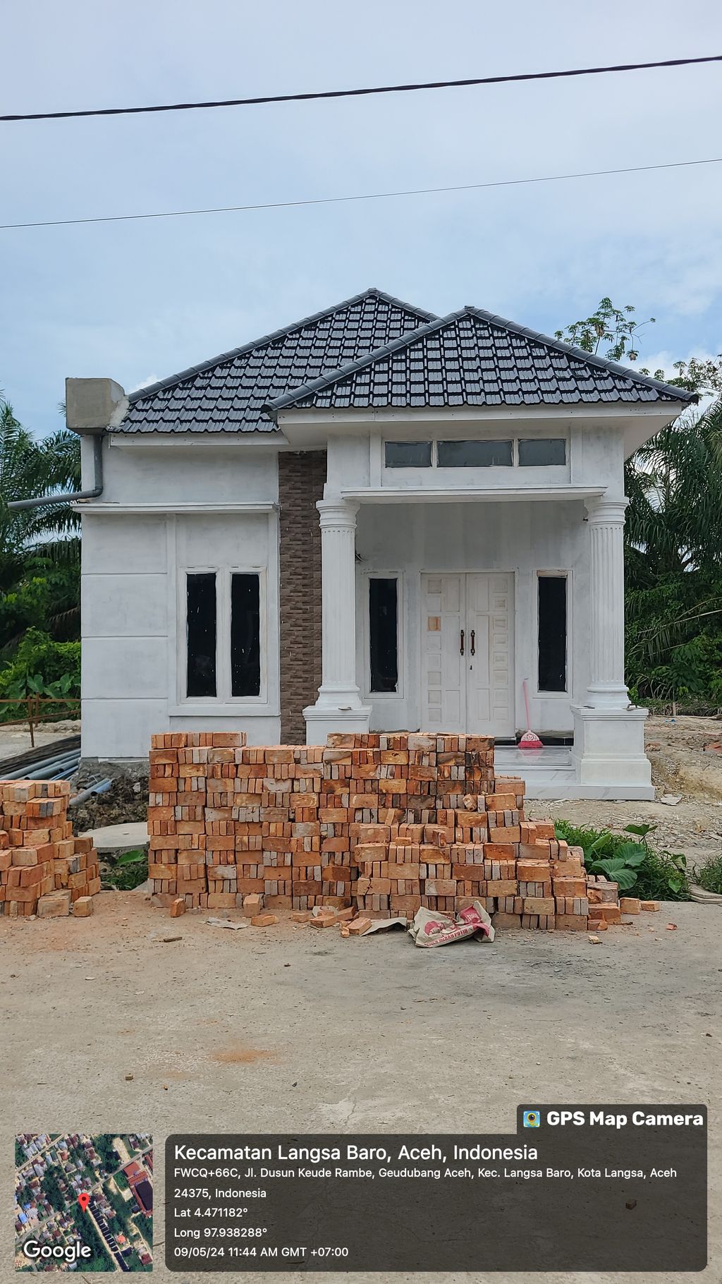 foto tampak rumah tipe 36/124 perumahan Adam Faiz Residence 8