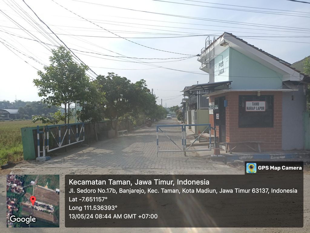 foto posisi tengah perumahan Bukit Cemara Hijau