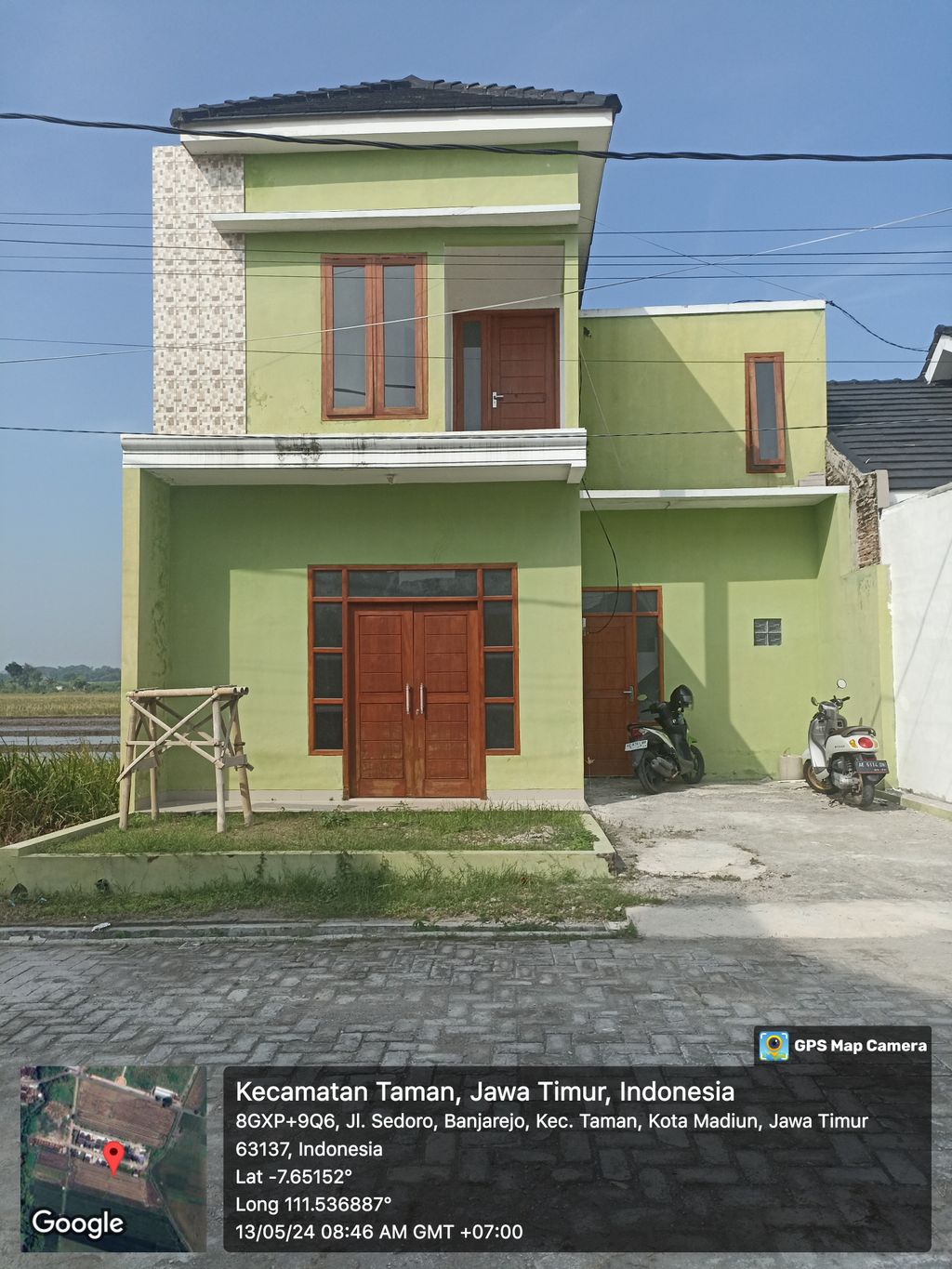 foto contoh rumah perumahan Bukit Cemara Hijau