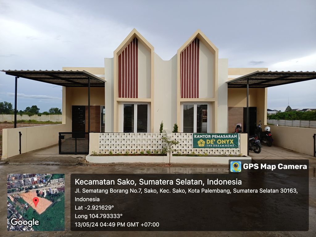 foto contoh rumah perumahan Onyx Estate