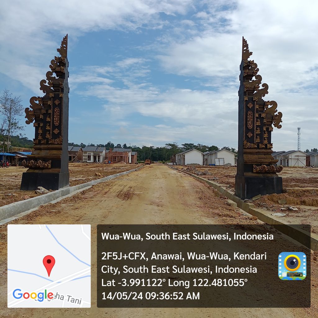 foto gerbang perumahan PURI PRADANA