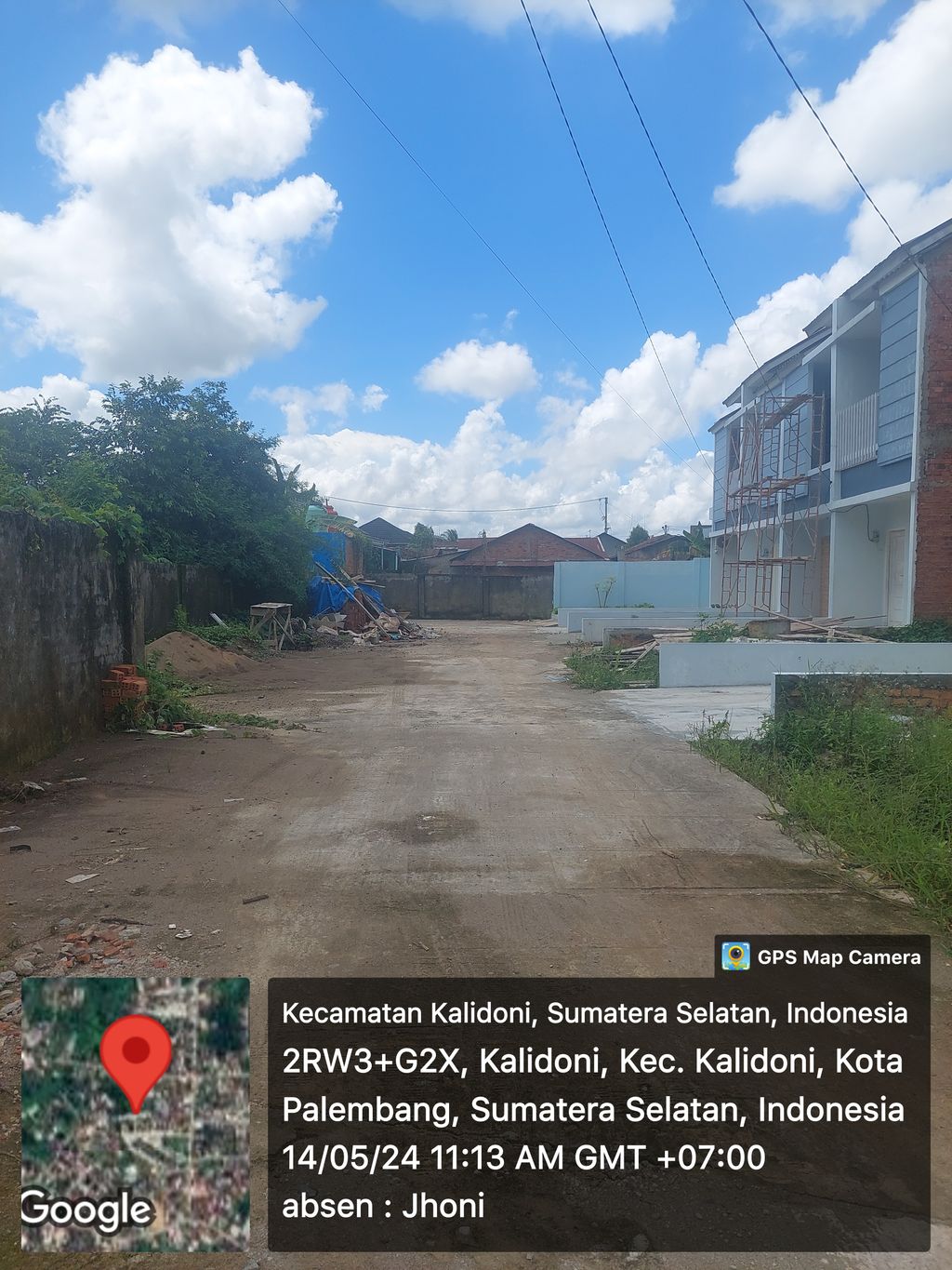 foto posisi tengah perumahan TOWNHOUSE PASUNDAN LAND
