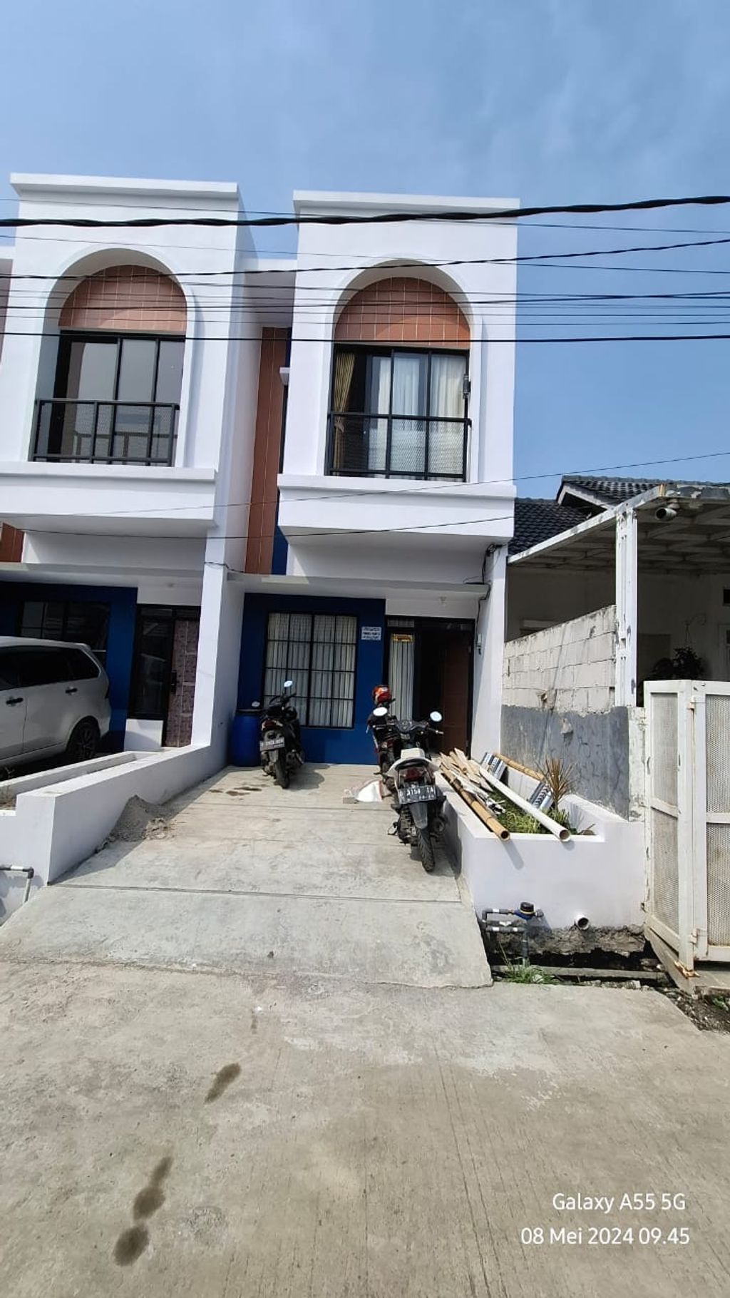 foto tampak rumah tipe 47 Compact High Ceiling (500) perumahan G-Land Ciwastra Park