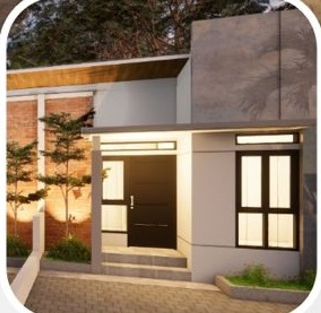 foto tampak rumah tipe 36 perumahan PASAU LAND RESIDENCE II