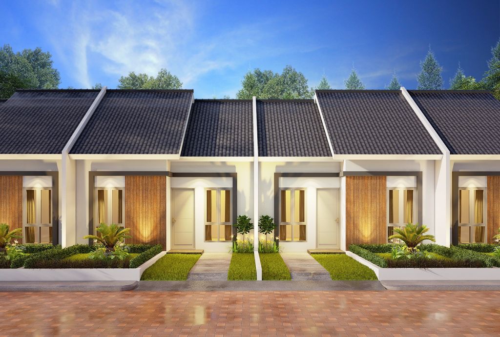 foto tampak rumah tipe Standar Plus perumahan GRIYA PESONA MADANI TAHAP 2