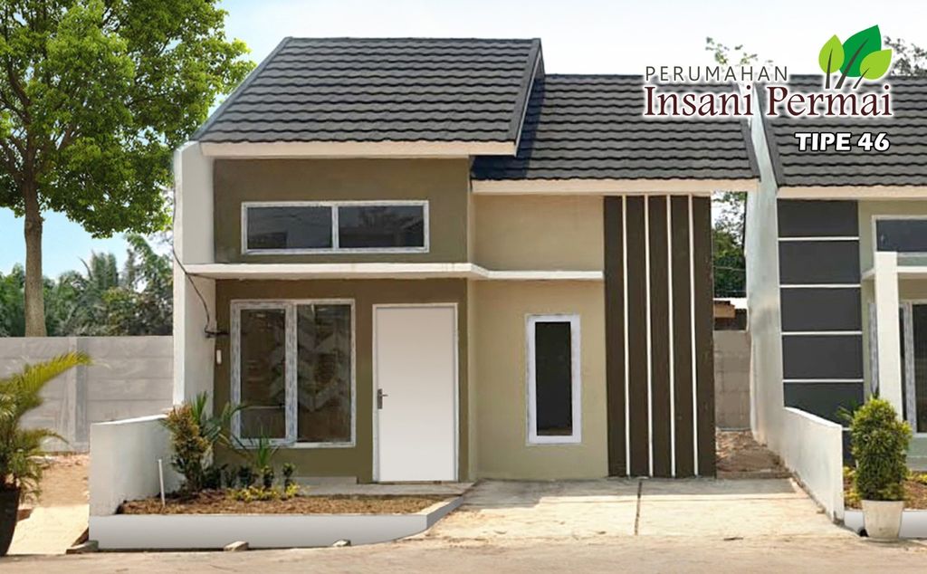 foto tampak rumah tipe Rumah Tinggal 46/90 (8) perumahan Insani Permai