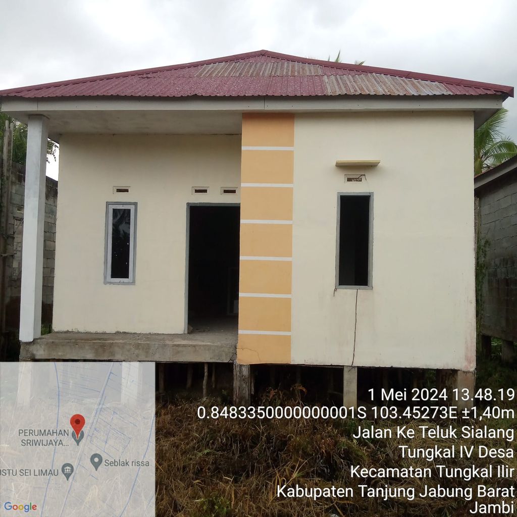foto tampak rumah tipe 36 perumahan GRIYA BERKAH