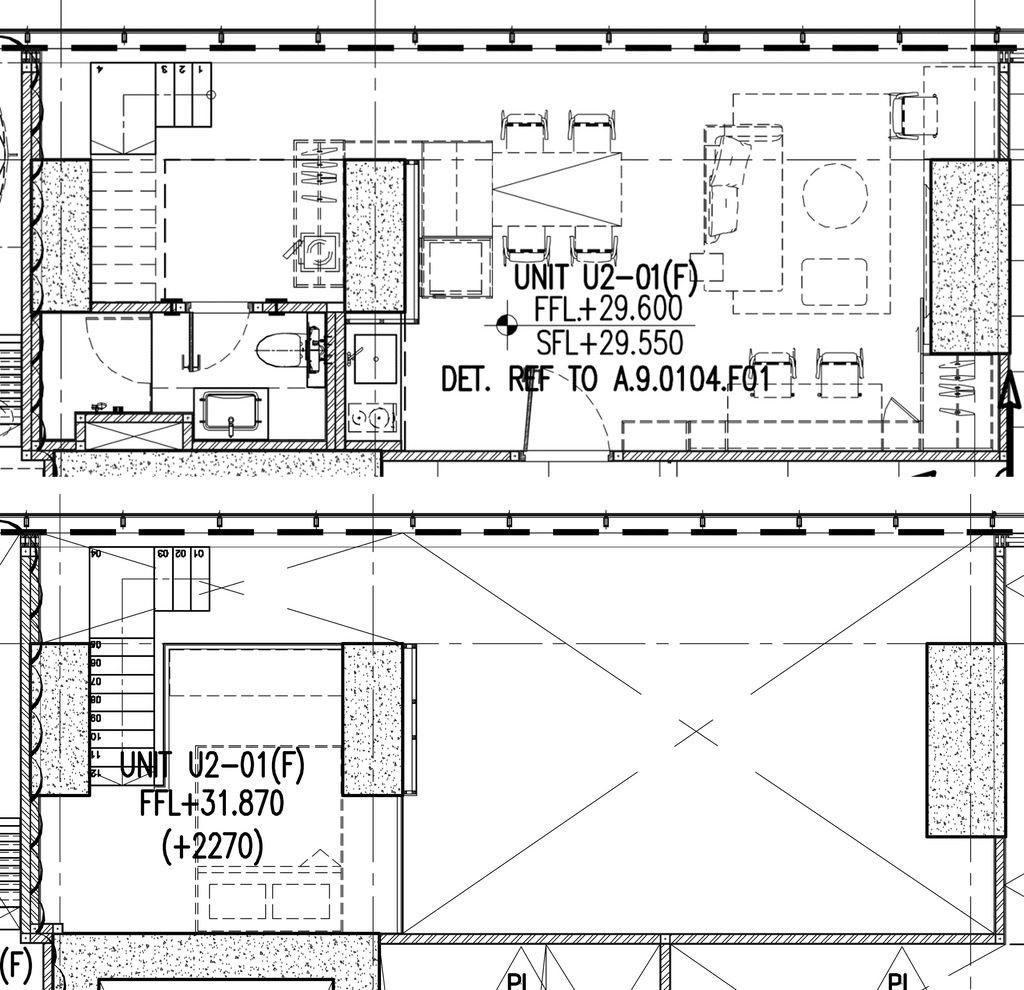 foto denah rumah tipe U2-01 perumahan Fairview House & Hillcrest House