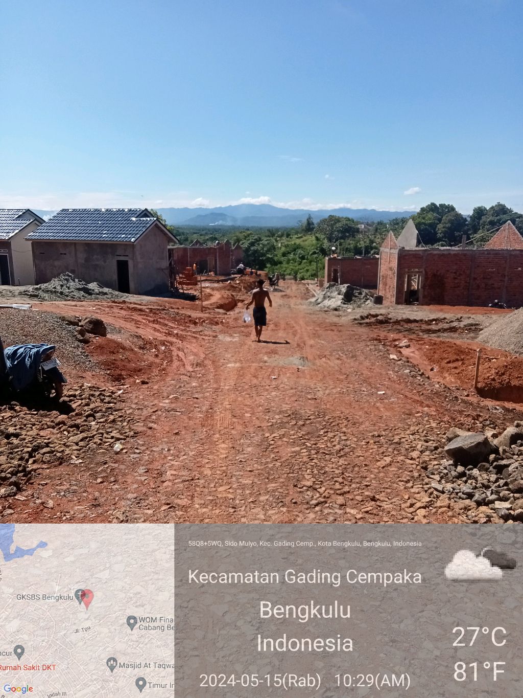 foto gerbang perumahan GREEN AL-FATH 3