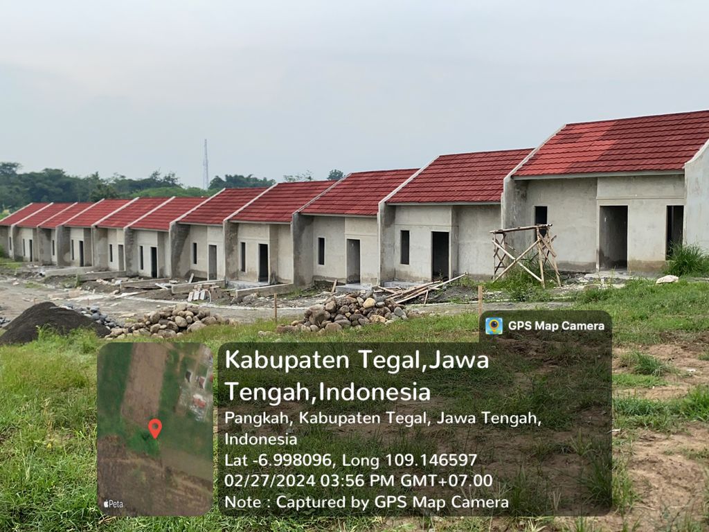foto posisi tengah perumahan TAMAN HIJAU SLAWI 2