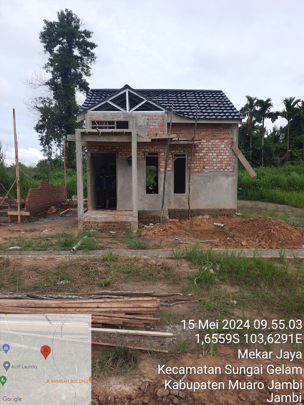 foto contoh rumah perumahan VILLA BENUA TERATAI