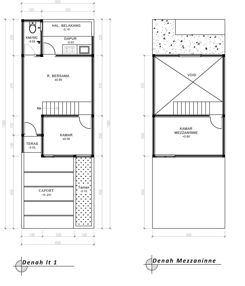 foto tampak rumah tipe Compact (2 kamar)	410 perumahan G-Land Ciwastra Park