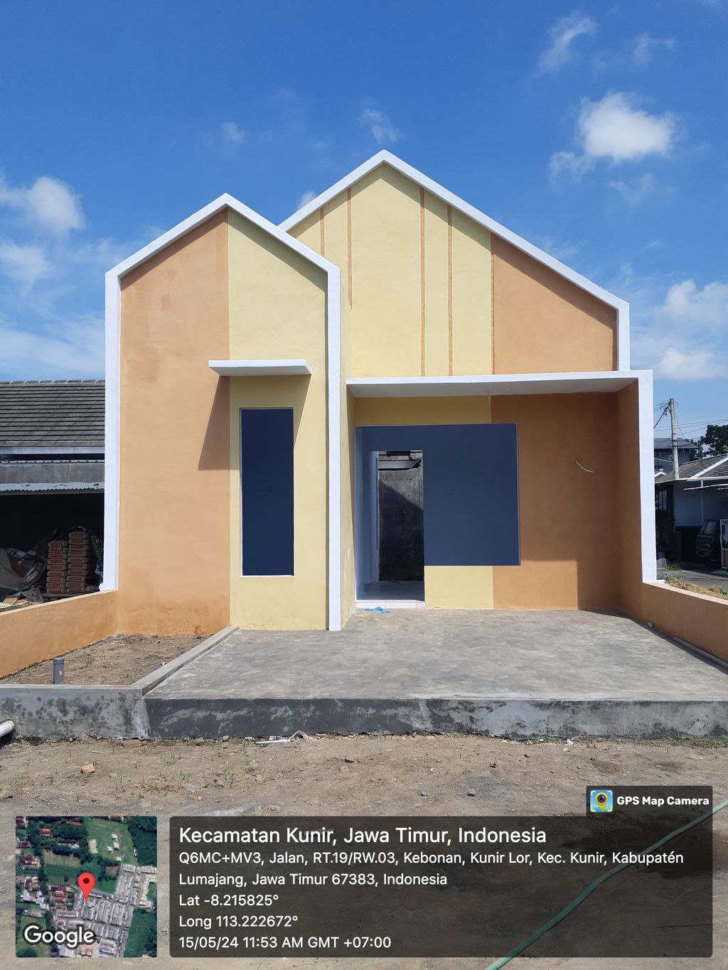 foto contoh rumah perumahan MUTIARA KUNIR TAHAP 3