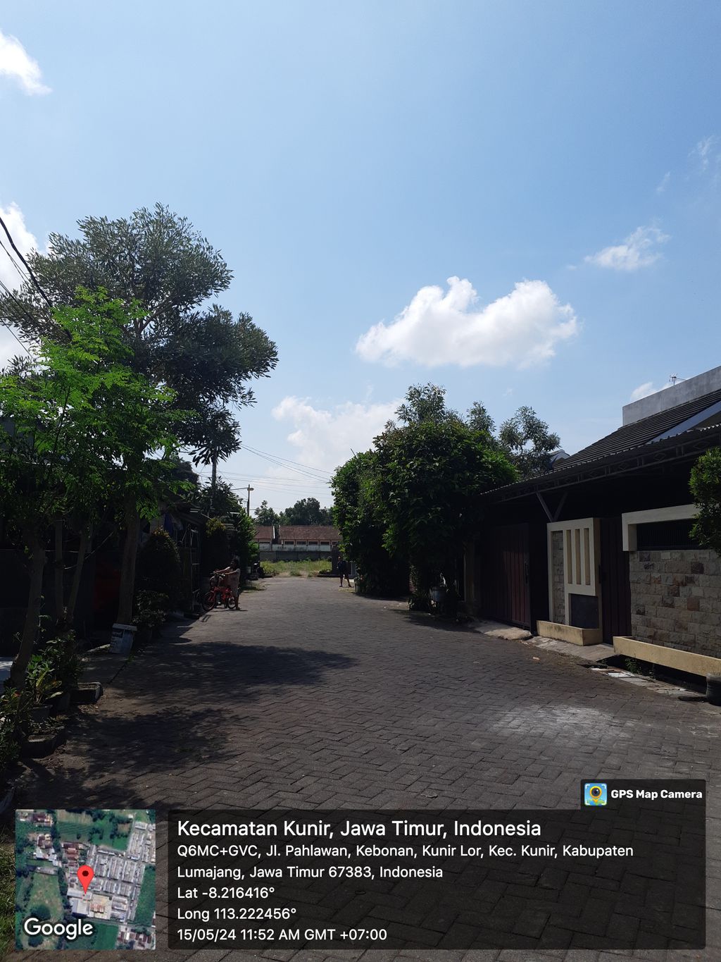 foto posisi tengah perumahan MUTIARA KUNIR TAHAP 3