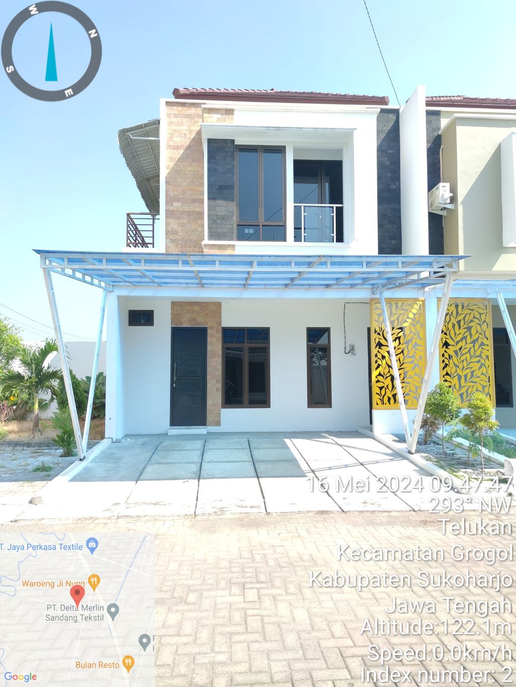foto contoh rumah perumahan Astana Buwana 1