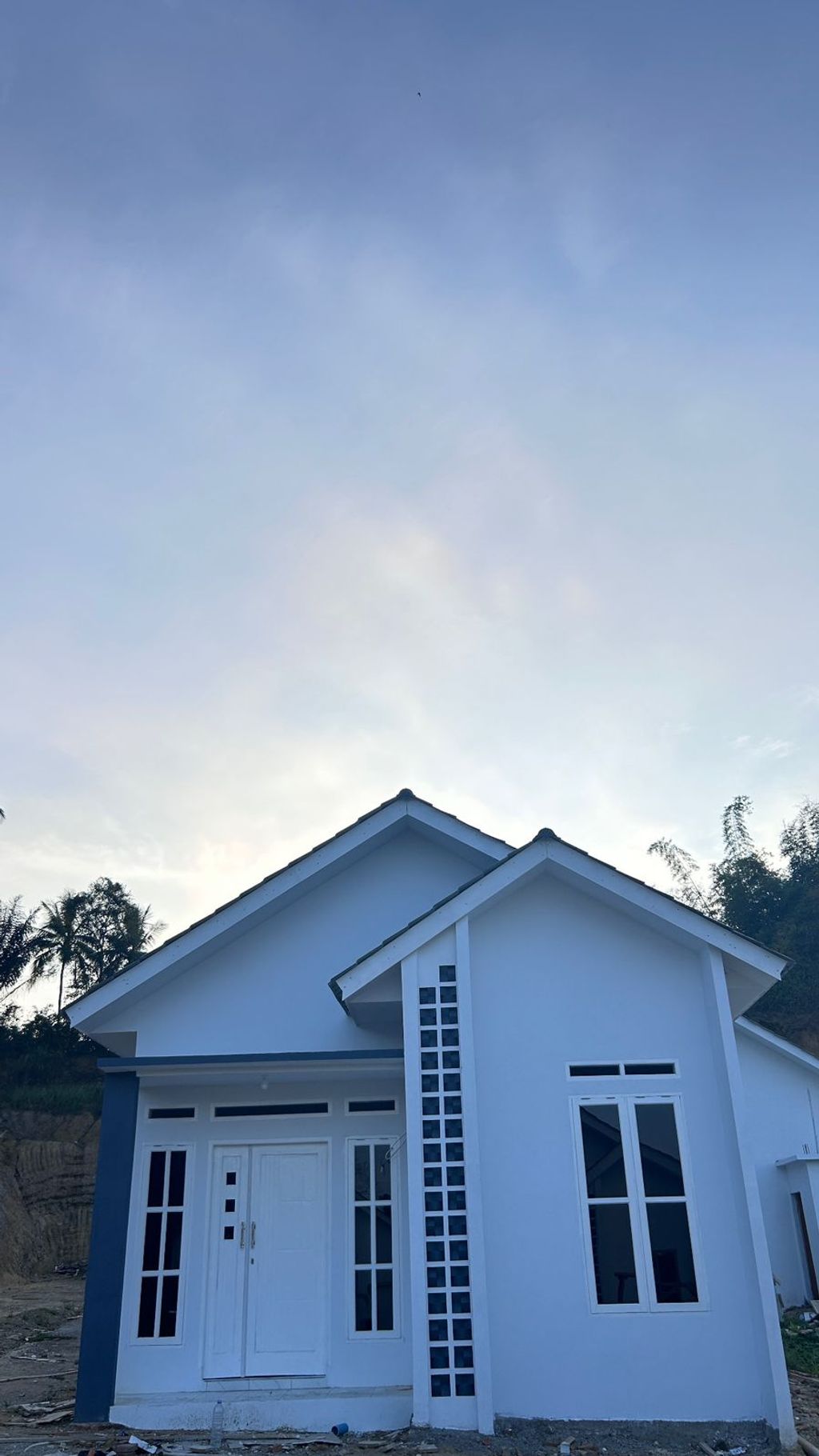 foto tampak rumah tipe 36 perumahan Graha Darussalam