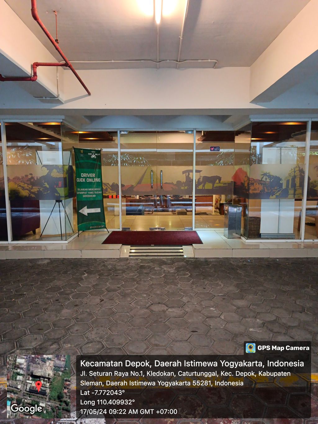foto posisi tengah perumahan APARTEMENT STUDENT PARK