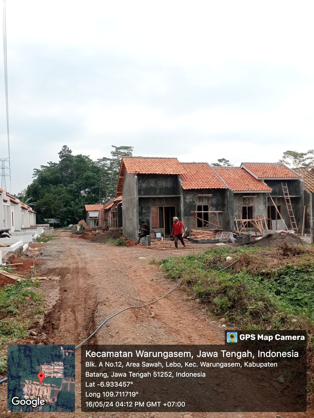 foto posisi tengah perumahan Perumahan Prima Garden 4